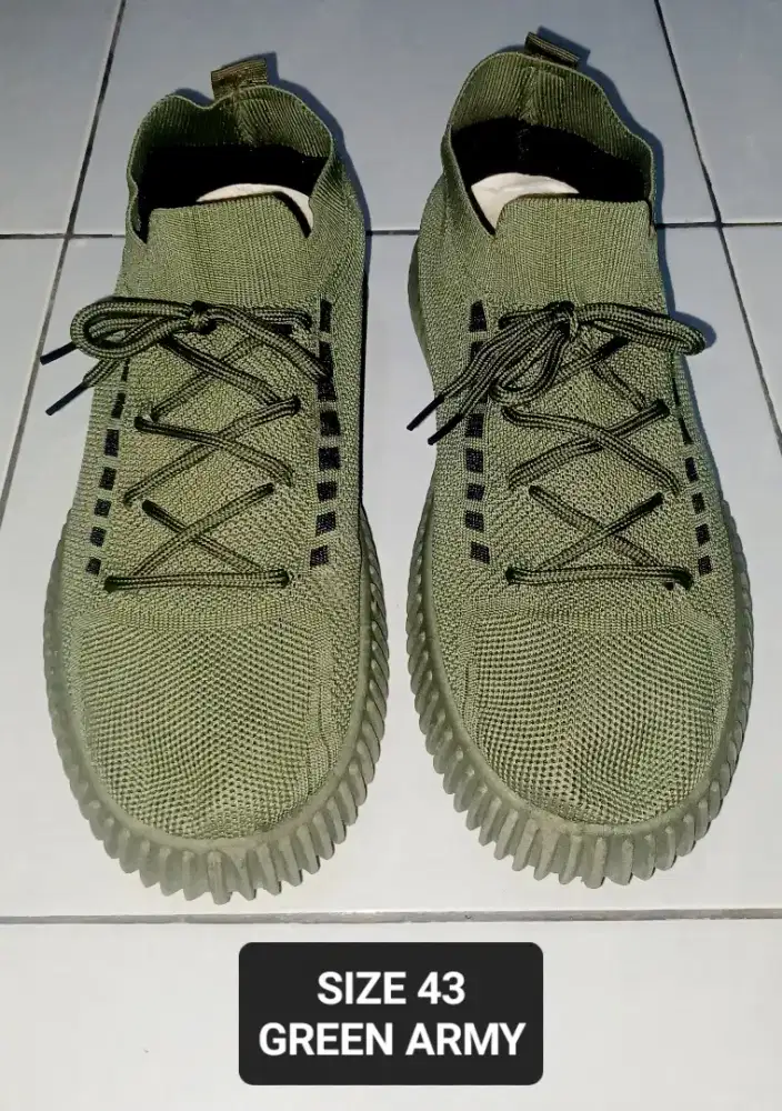 SEPATU GREEN ARMY