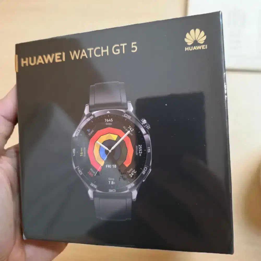 NEW 100% Huawei Watch GT 5 46mm SEGEL Resmi Indo Murah