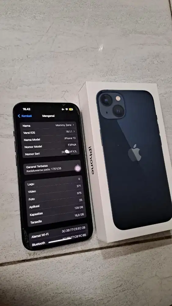 Iphone 13 128gb ibox