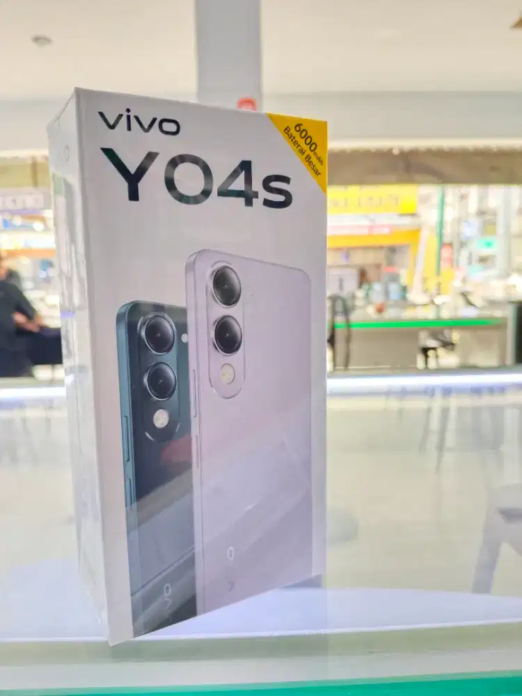 Vivo Y04 terlaris di kelasnya 4+4/64