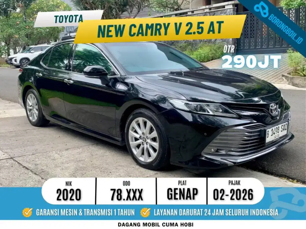 Toyota Camry V 2.5 A/T 2020 Hitam