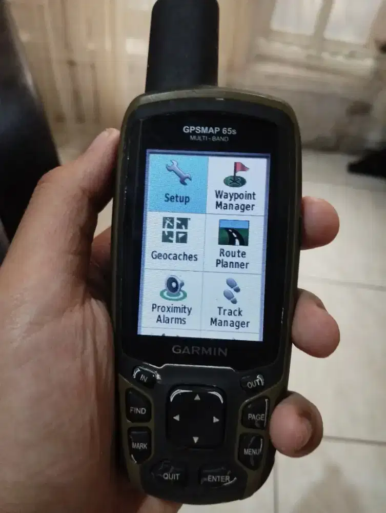GARMIN GPSMAP 65s MULTI-BAND