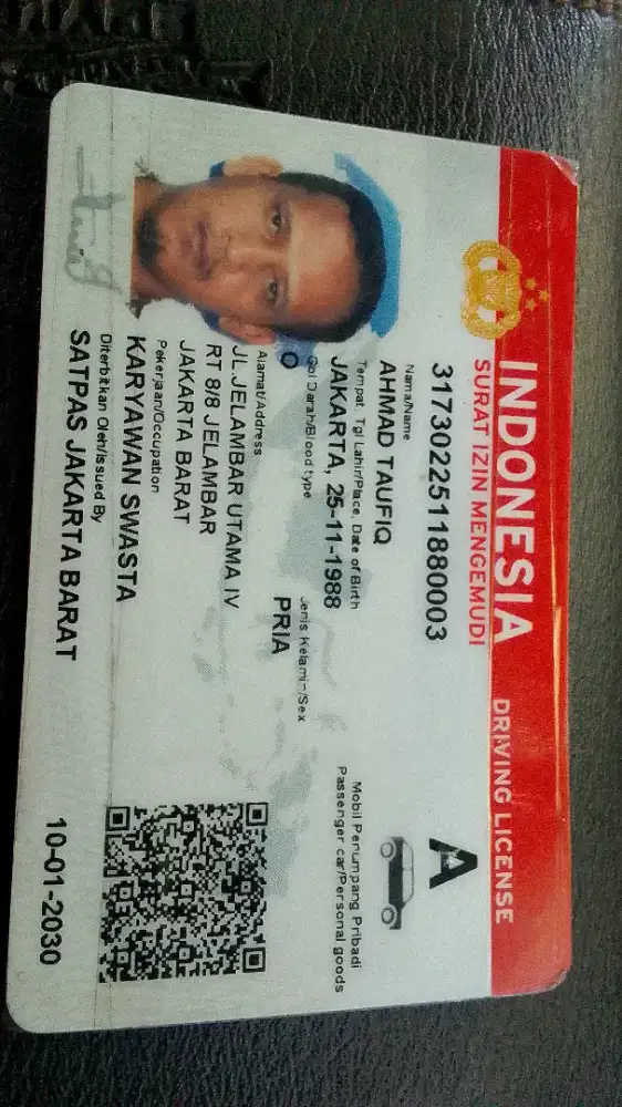 Cari kerja supir pribadi