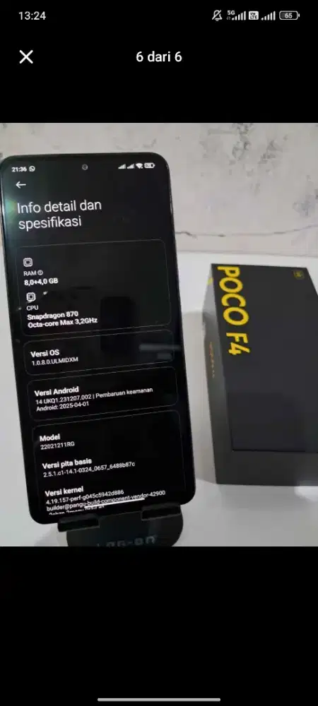 POCO F4 8+4/256