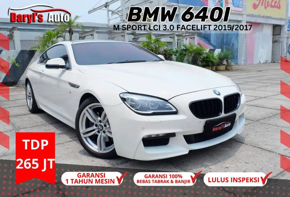 2017 BMW 640i M SPORT LCI F13 COUPE 2 DOOR RARE ITEMS TDP265jt