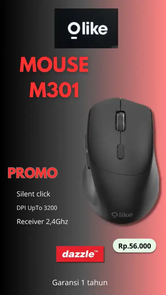 Mouse wireless Olike M301