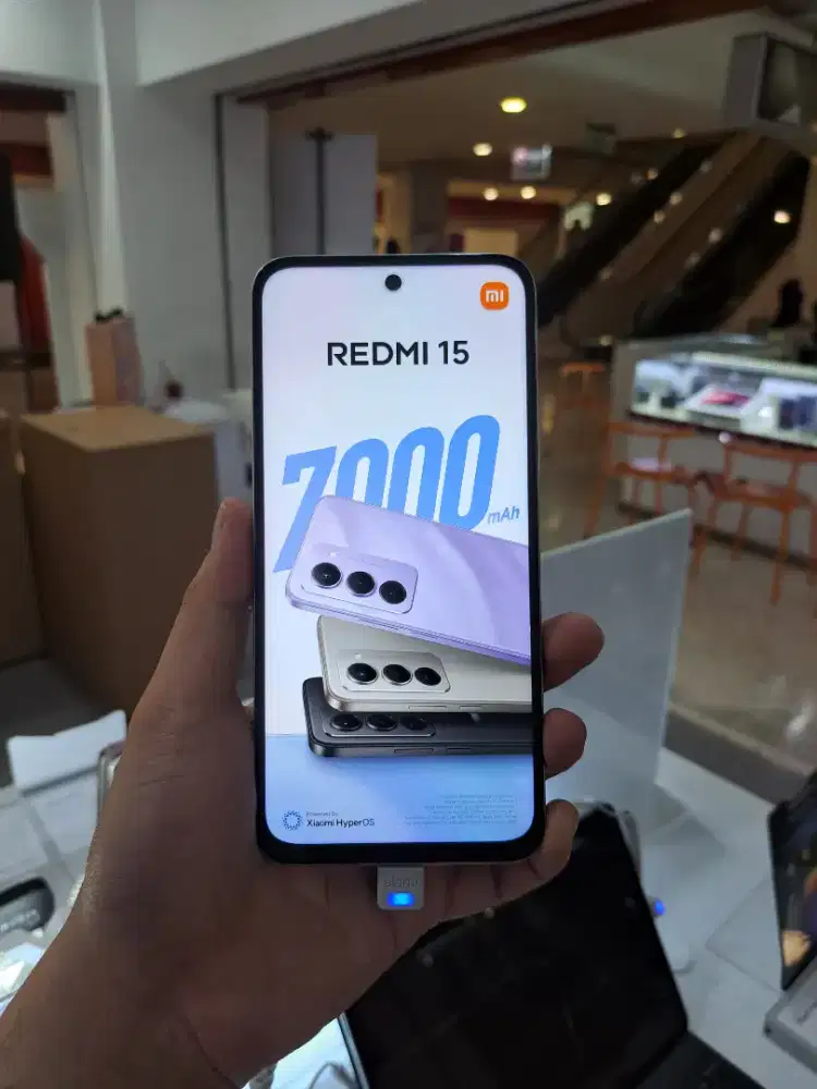 Xiaomi Redmi 15 Ram 8/128GB Baterai Jumbo 7000mAh bisa jadi Powerbank