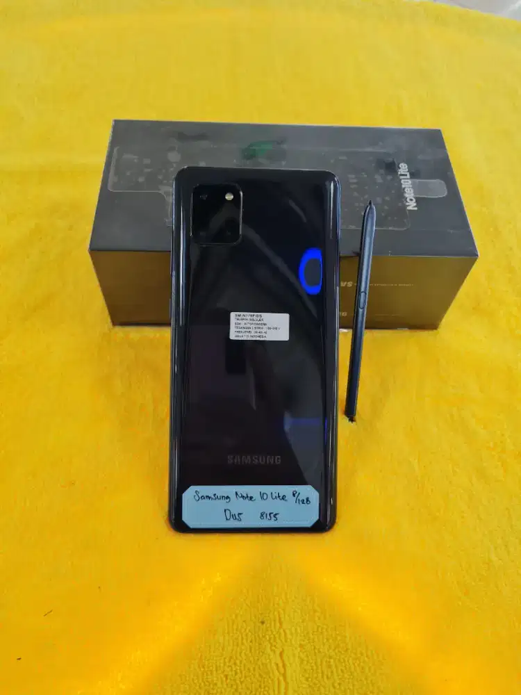 Samsung Galaxy Note 10 Lite 8/128 Second Garansi Resmi