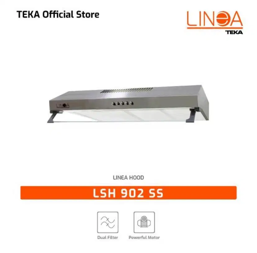 Cooker hood penghisap asap Linea Lsh 902 ss 90cm