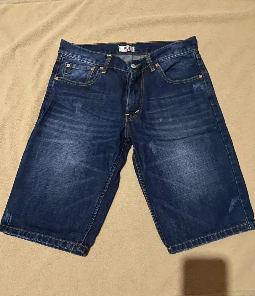 Celana pria jeans dan kain 5 lembar
