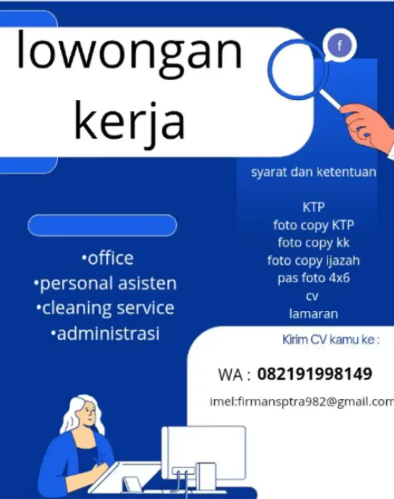 dibuka lowongan kerja