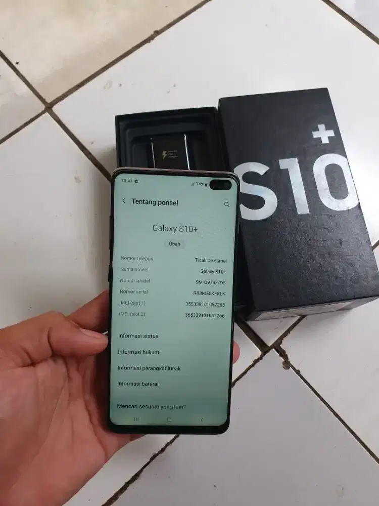 Samsung s10 plus 8/128 fullset