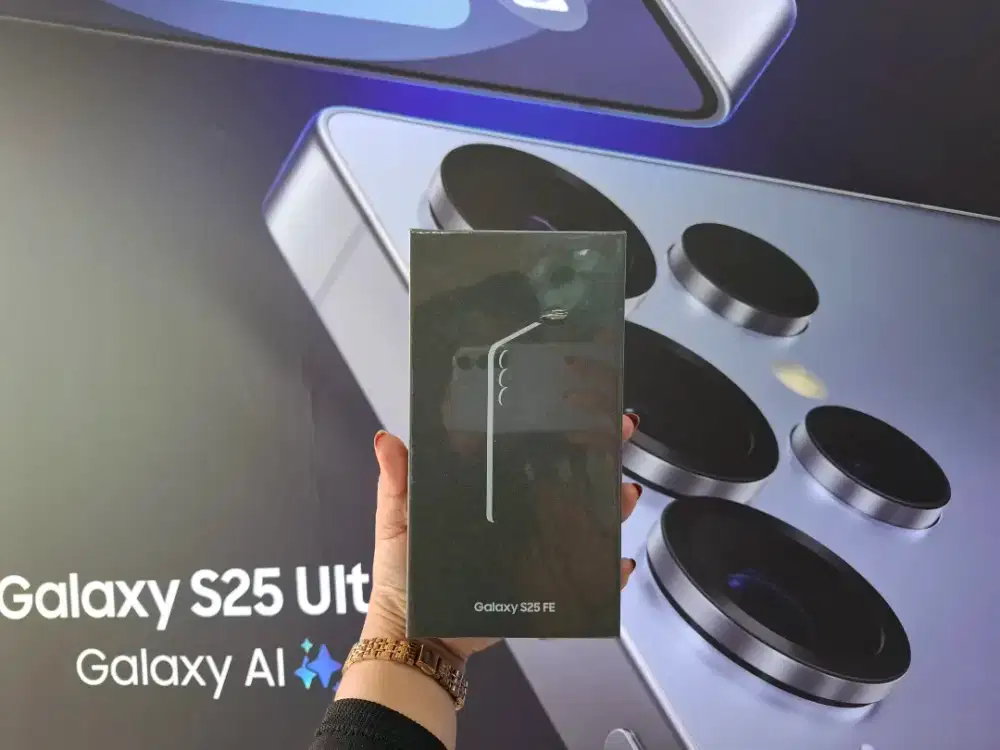 SAMSUNG S25 FE NEWW PROMO FREE GALAXY FIT 3
