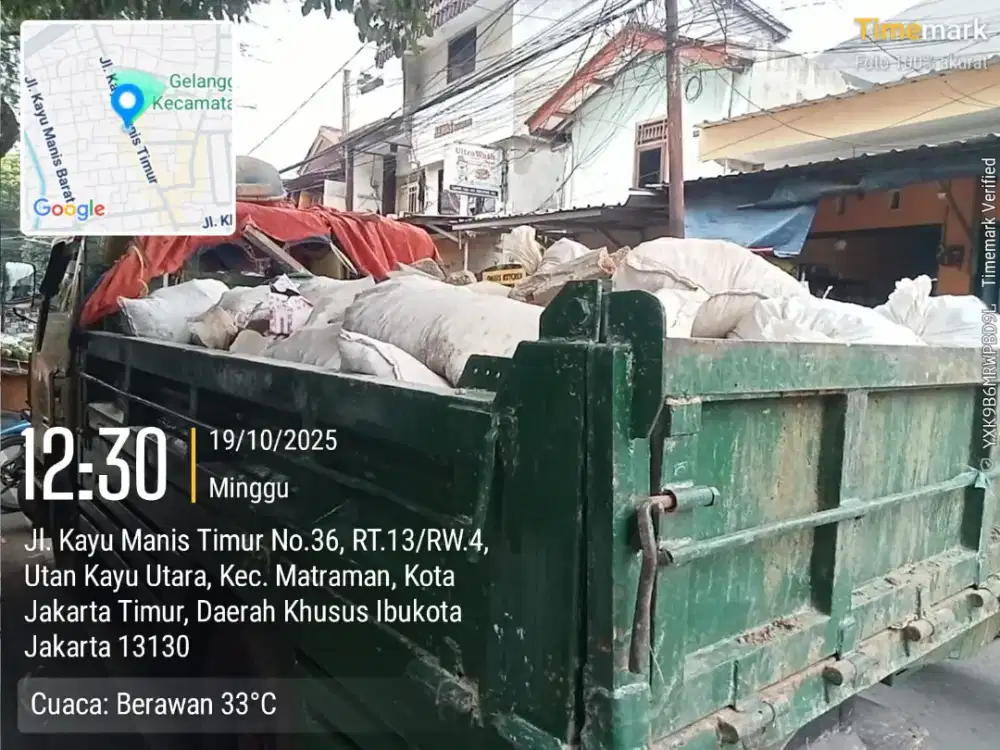 Jasa angkut puing dan sampah proyek