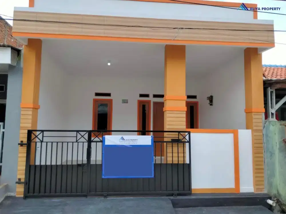 DIJUAL RUMAH MURAH BEBAS BANJIR LINGKUNGAN AMAN DAN NYAMAN