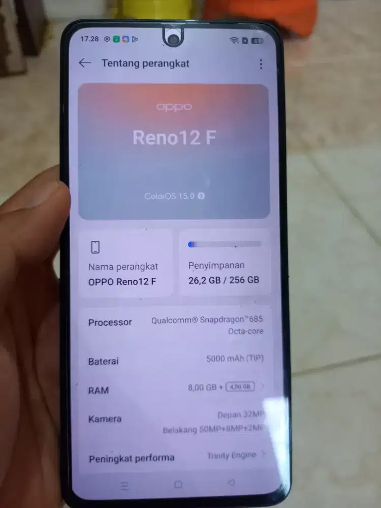 Oppo renon12f hp casan