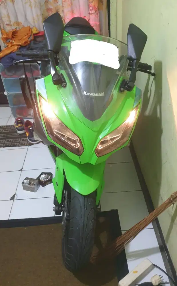 kawasaki ninja 250 km rendah