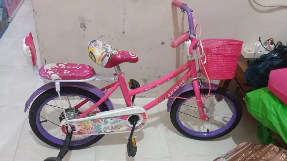 Sepeda anak cewek umur 7 thn keatas