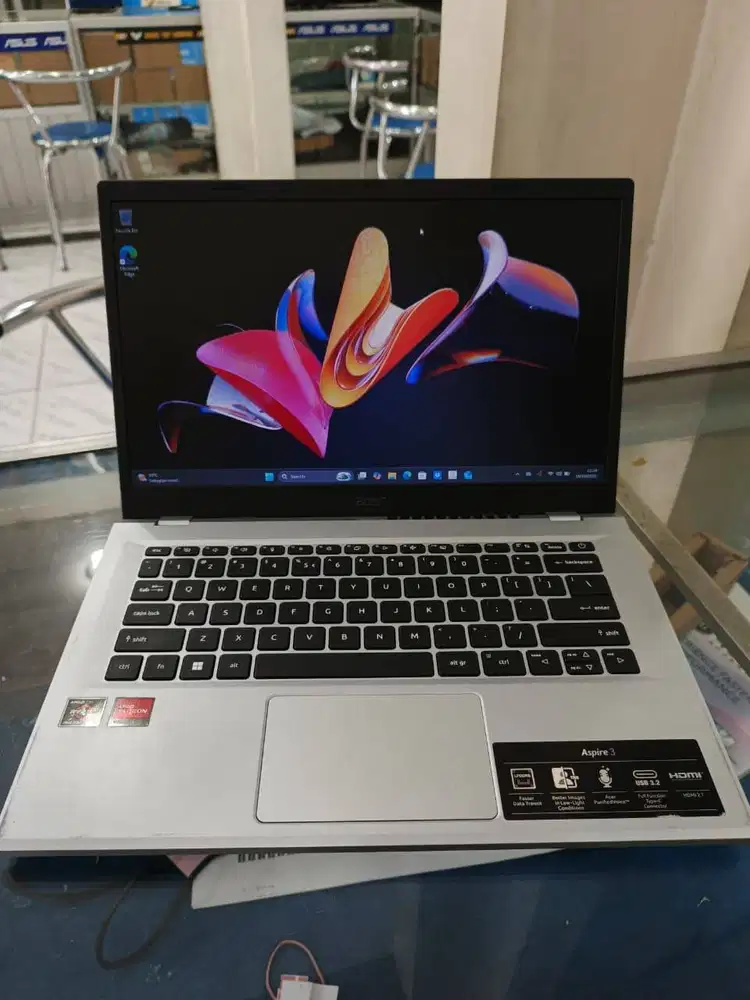 ACER ASPIRE 3 A314 23M AMD RYZEN 5-752OU RAM 16GB SSD512GB 14 GARANSI