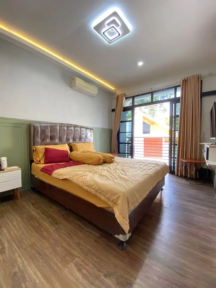 Villa Cantik Private Pool di Utara Jogja — Full Furnish, Siap Huni!