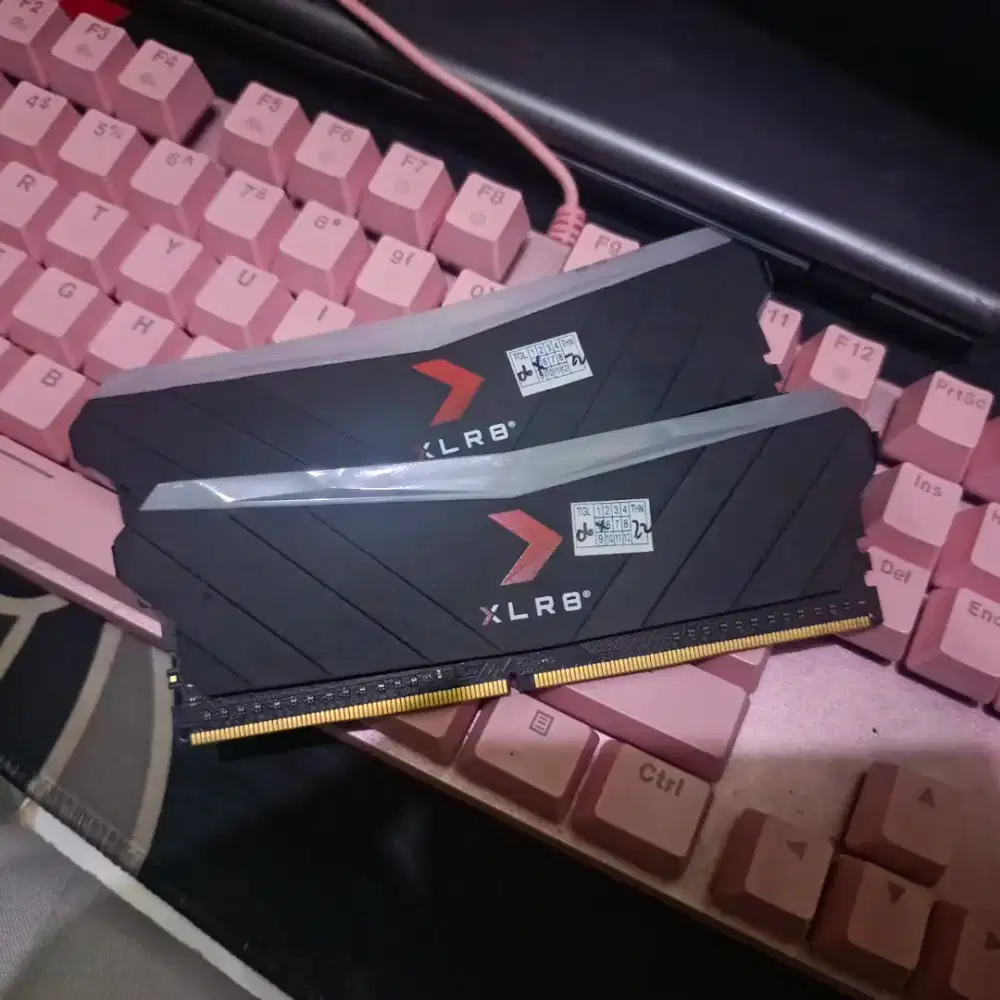 RAM PNY XLR8 16GB (2x8GB) DDR4 3200MHz — Kondisi Normal Siap Pakai