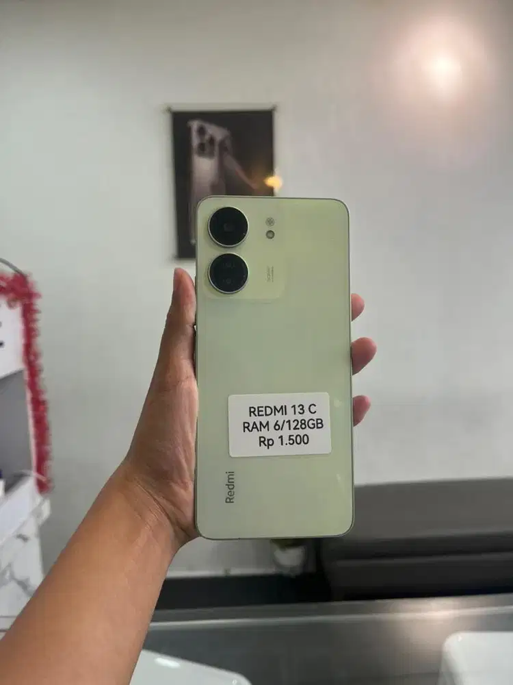 REDMI 13 C ram 6/128GB fullset mulus terima tuker tambah/kredit