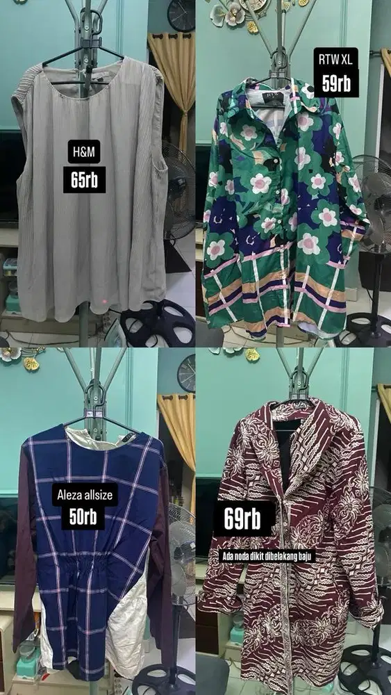 Tas everbest dan baju