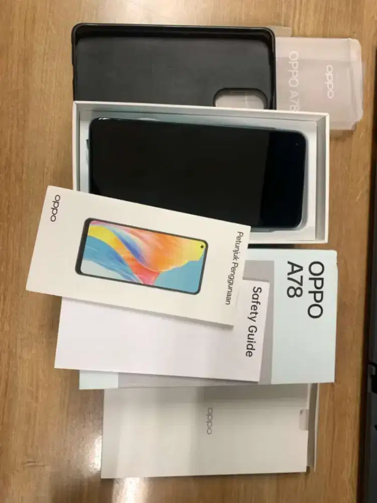Jual murah oppo A78 masih gress beli cuma disimpan sj
