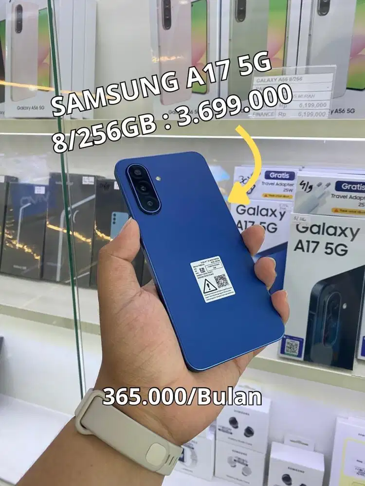 SAMSUNG A17 5G BISA KREDIT ATAU CASH CUMA PAKE KTP AJA TANPA DP BUNGA