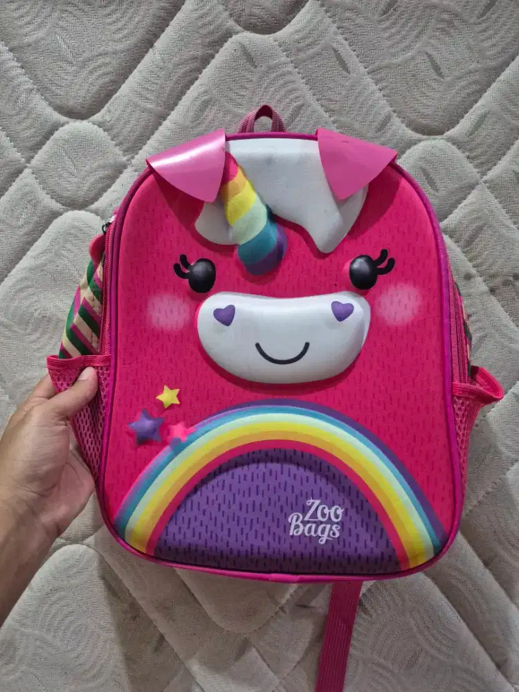 Tas unicorn anak Tk s.d Sd
