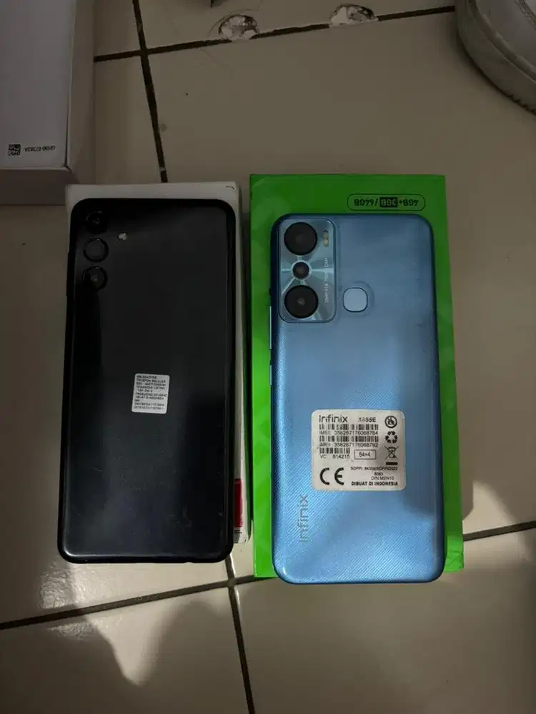 Samsung a04s & infinix hot 20i