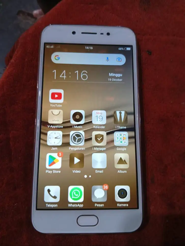 Hp vivo y67 siap pakai gan