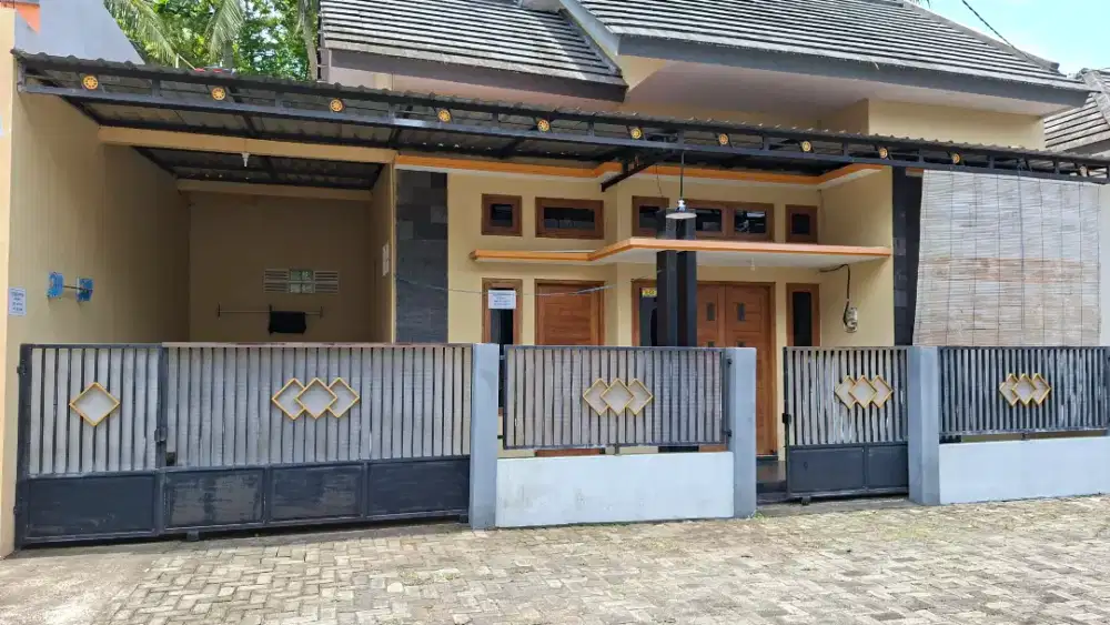 Disewakan rumah dekat bandara NYIA Yogya