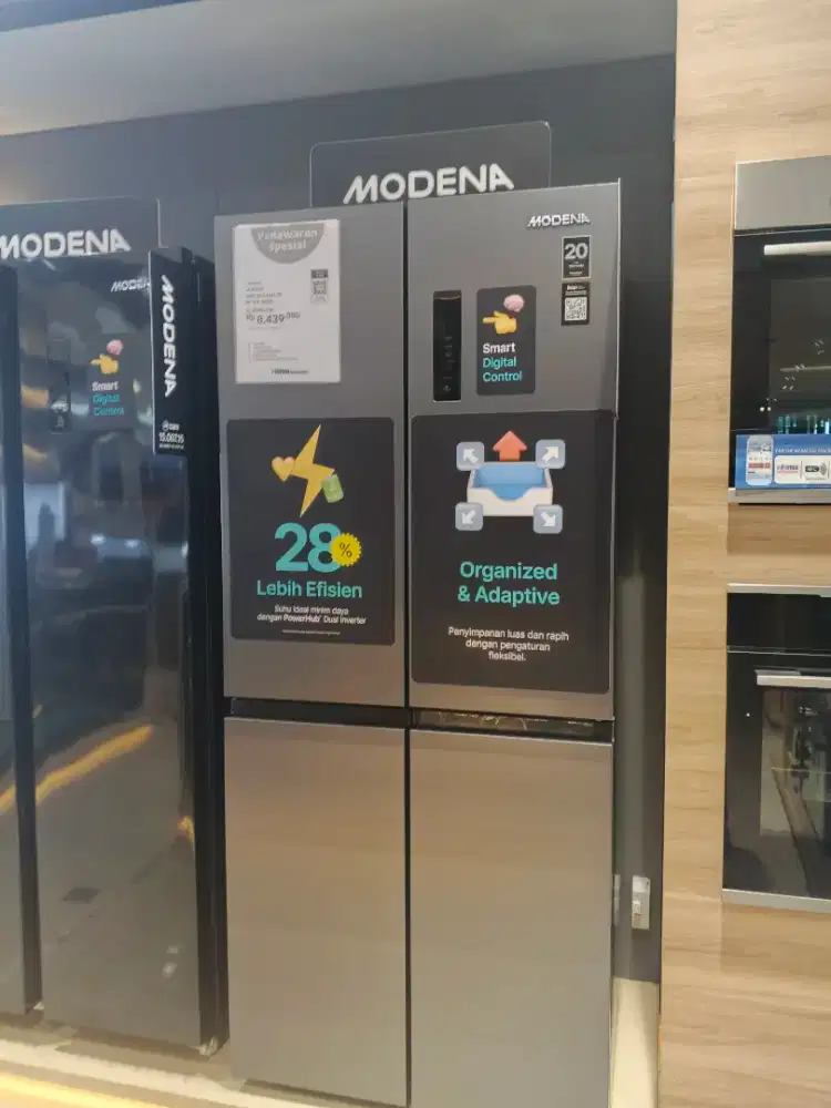 Kulkas 4 pintu Modena 431 ltr