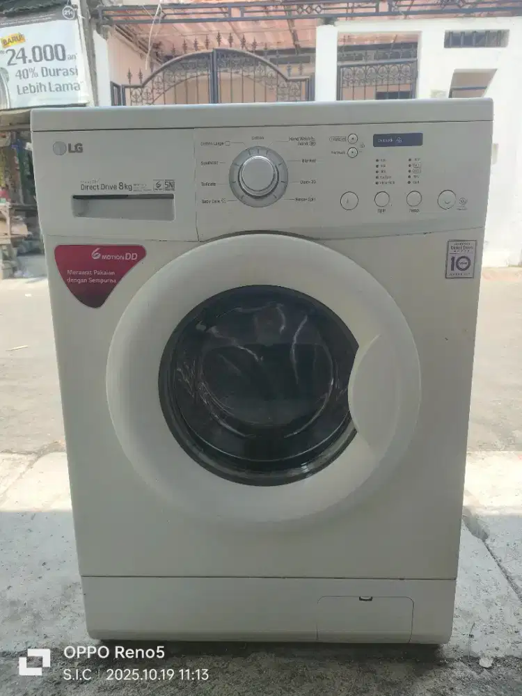 LG 8kg front loading