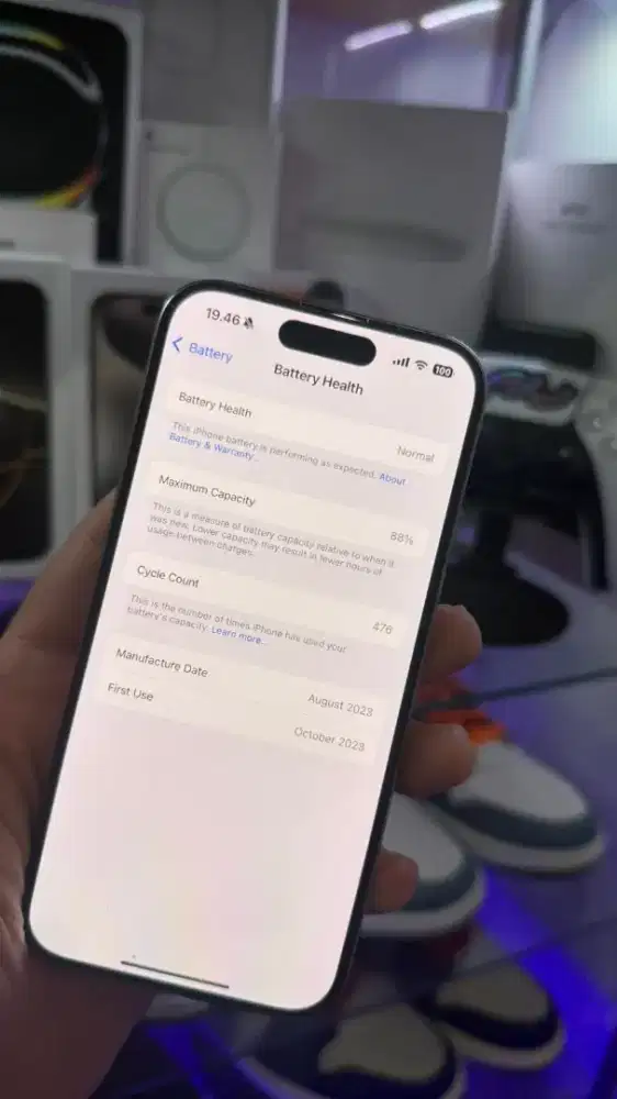 IPHONE 15 PRO 256 GB IBOX CASH / TUKER TAMBAH/ KREDIT TANPA DP