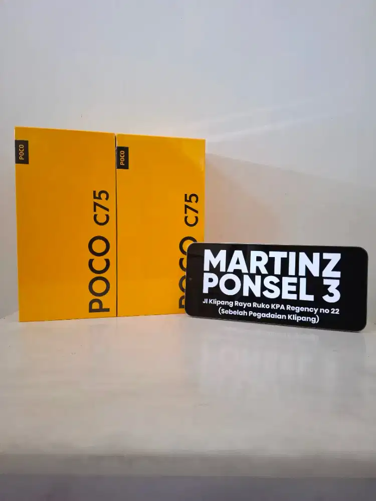 Poco C75 NFC 6/128 Garansi Resmi Xiaomi 15 bulan