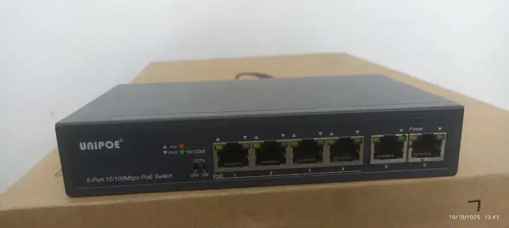 UNIPOE 6 Port POE switch
