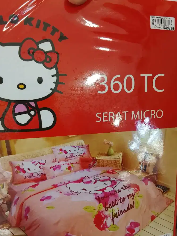 Seprei set brand Rise Hello Kitty edition