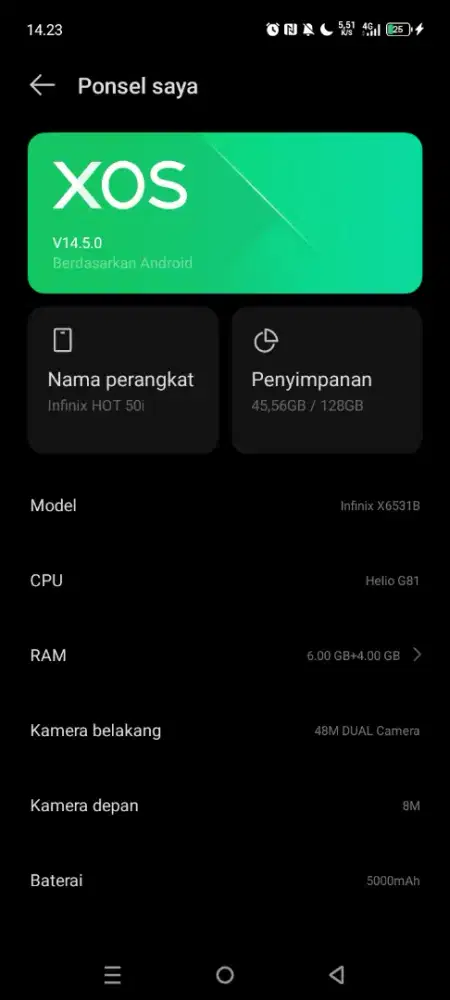 Infinix hot 50i