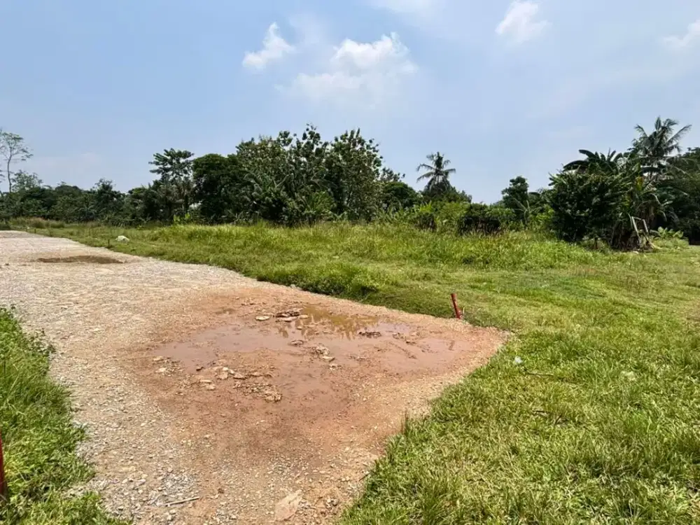Tanah Kavling Dekat Stasiun Parung Panjang, Siap AJB