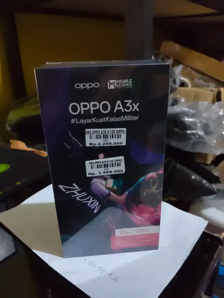 Oppo A3x 6/128 garansi resmi 1tahun Atlantis dahsyat
