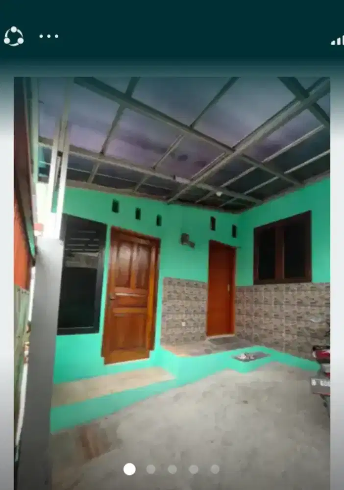 Dikontrakan atau dijual rumah 2 lantai