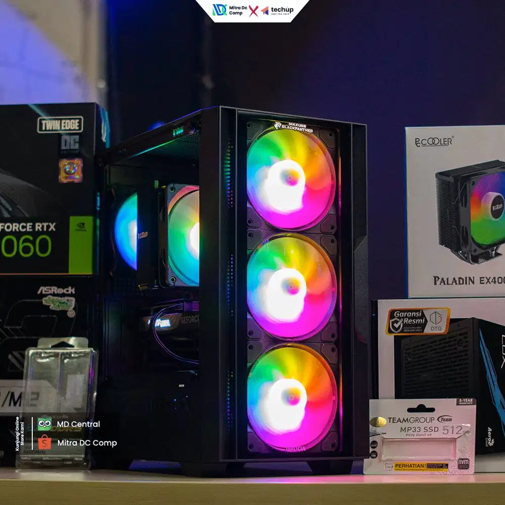 Komputer Gaming AMD Ryzen 7 2700X RTX 2060 6Gb Memory 16Gb DDR4 Mantap