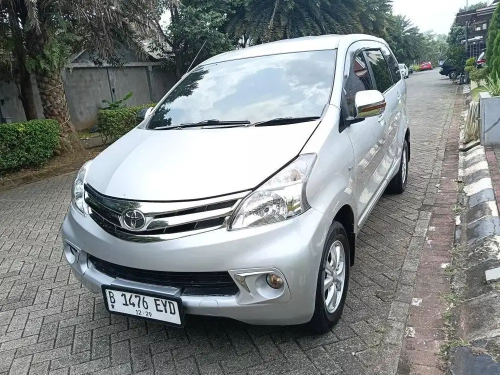 Toyota All New Avanza G Th 2014 a/t Silver Metalik Siap Pakai DP 5 Jt