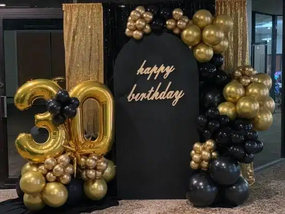 Backdrop Birthday party