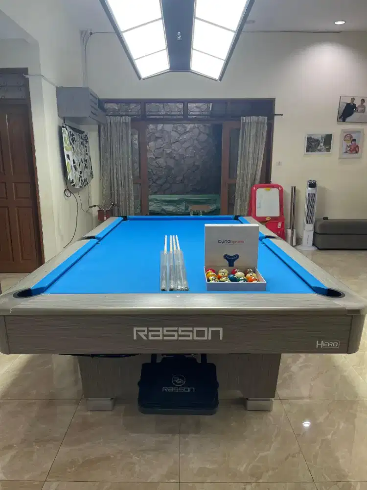 DIJUAL MEJA BILLIARD RASSON HERO TERBARU