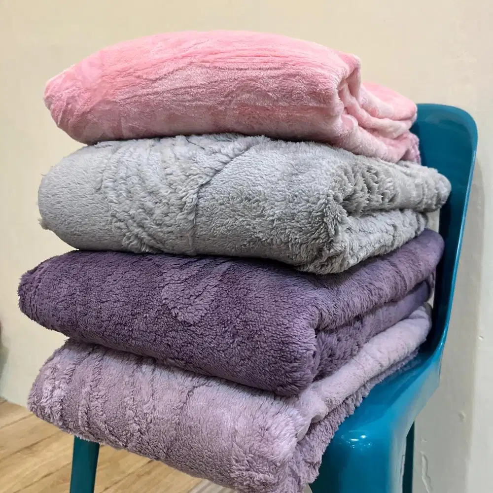 Ready stok  Selimut Hopka Tebal   size 230x200cm