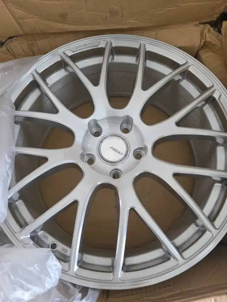 Rays Homura R19 2x8gts pcd 120 ori jepang