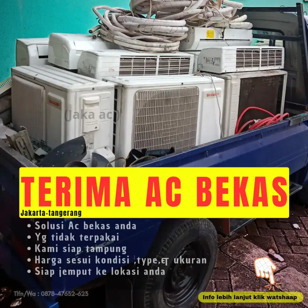 TERIMA AC BEKAS / AC SECOND